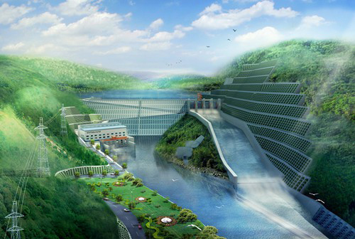 银海老挝南塔河1号水电站项目